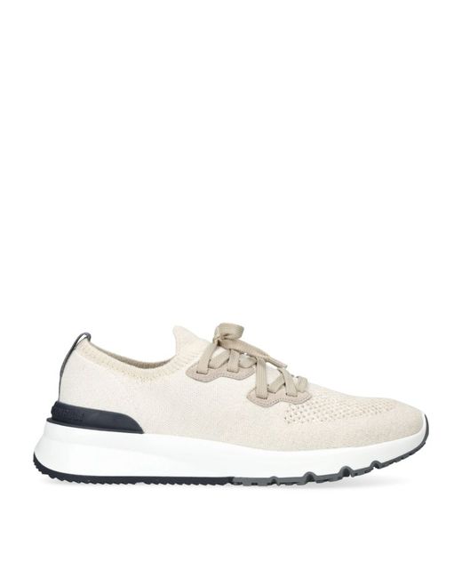 Brunello Cucinelli Knitted Sneakers