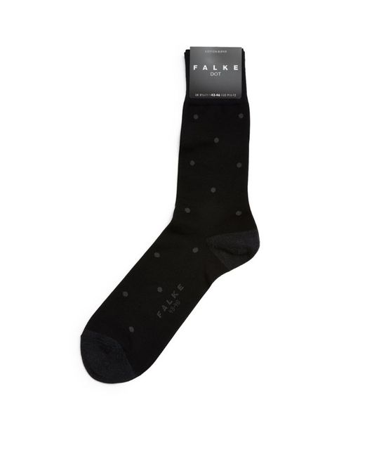 Falke Cotton-Blend Dot Socks