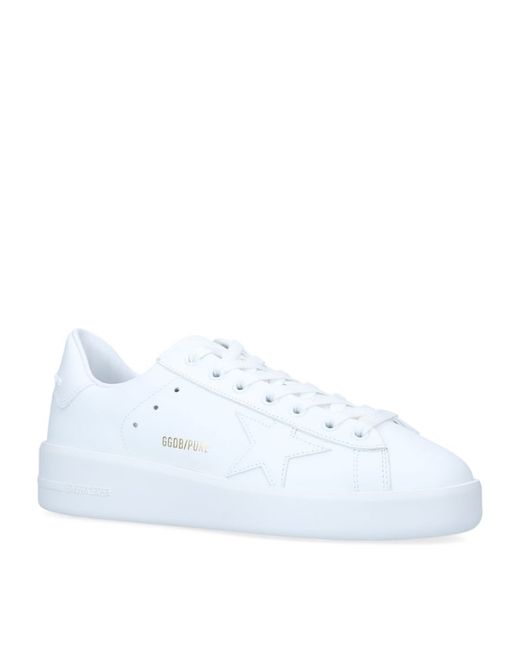 Golden Goose Leather Pure Star Sneakers