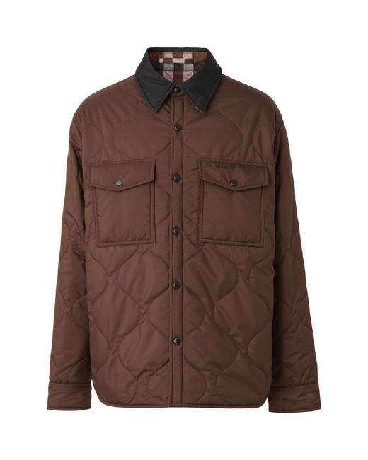 Burberry Reversible Check Quilted Jacket