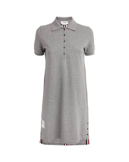Thom Browne Polo Shirt Mini Dress