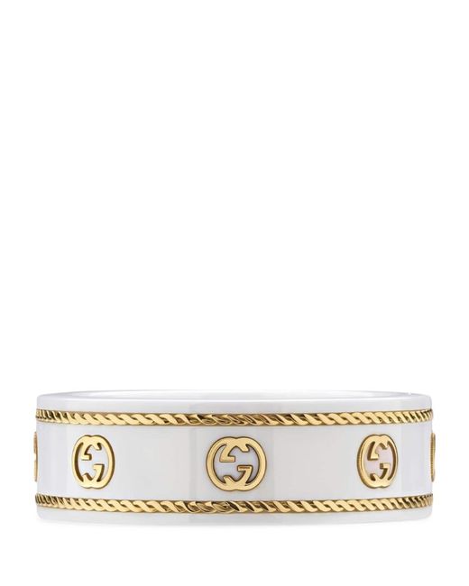 Gucci Yellow Gold Icon Ring
