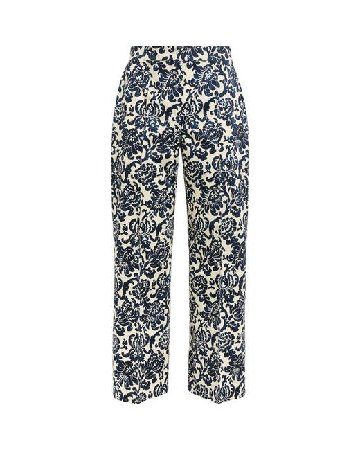 Max Mara Patterned Tailored Trousers