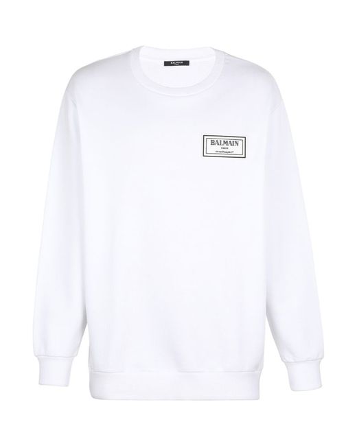 Balmain Oversized Logo Sweatshirt