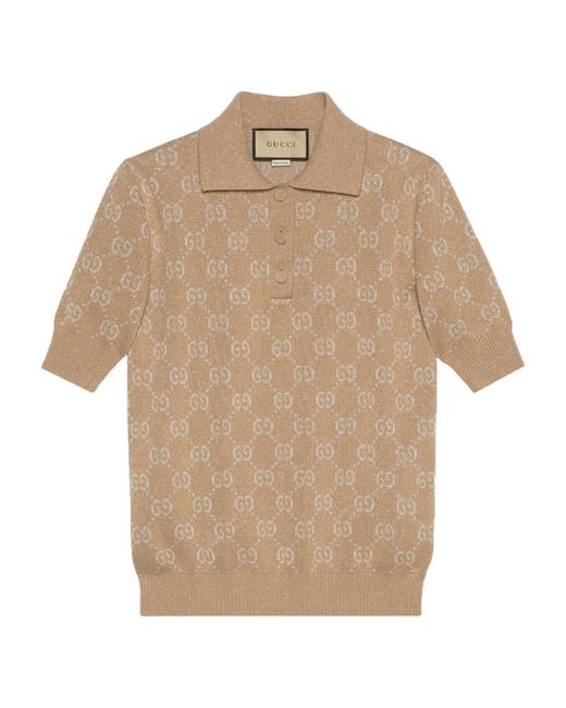 Gucci GG Supreme Polo Shirt