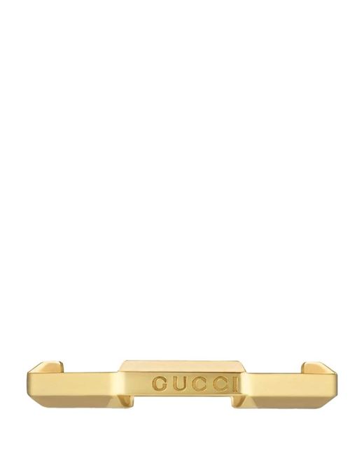 Gucci Yellow Link to Love Ring