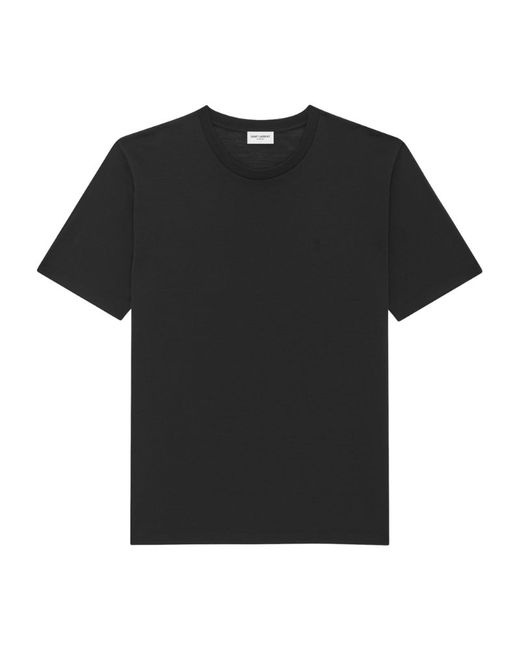 Saint Laurent Wool-Silk T-Shirt
