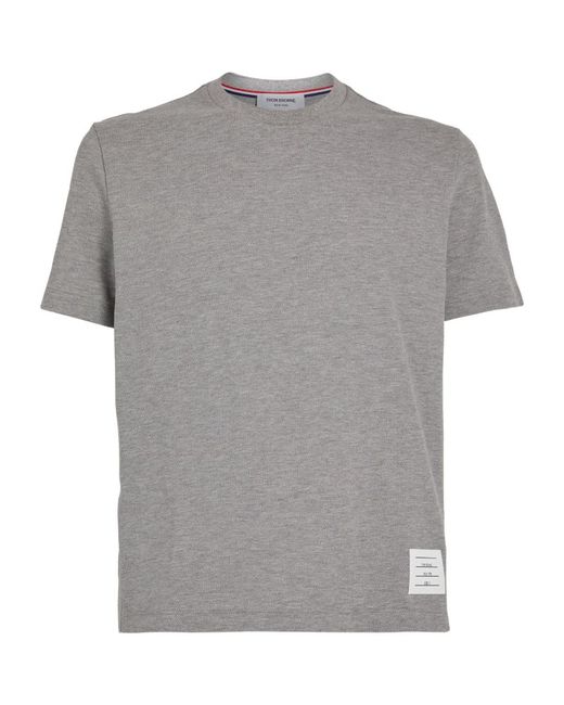 Thom Browne 4-Bar Panel T-Shirt
