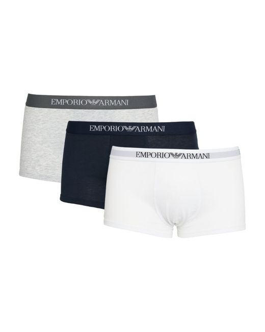 Emporio Armani Pure Trunks Pack of 3