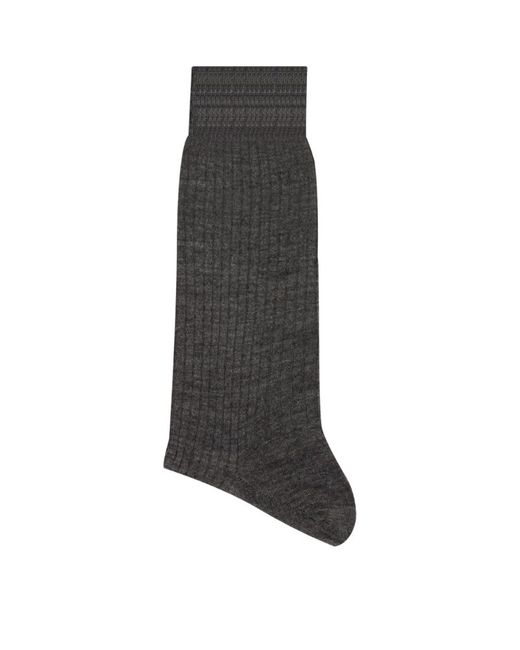Pantherella Ribbed Wool Socks