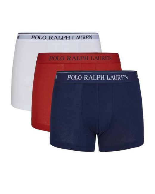 Polo Ralph Lauren Logo Boxer Briefs Pack Of 3