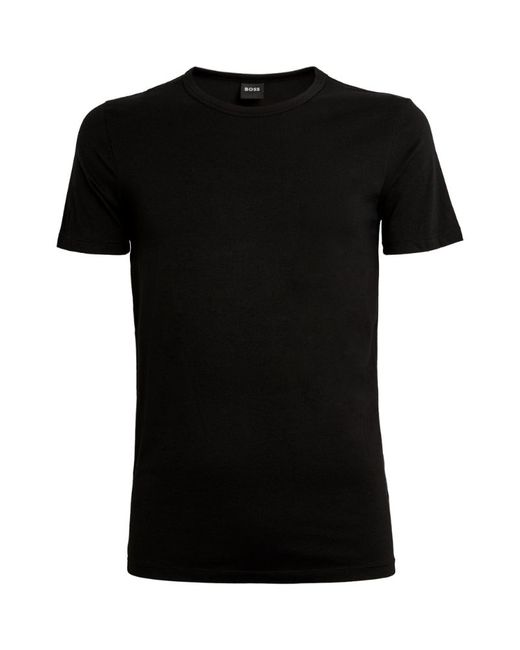 Boss Cotton-Blend T-Shirt Pack of 2