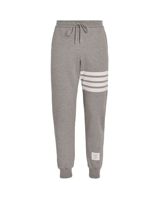 Thom Browne Four-Stripe Sweatpants