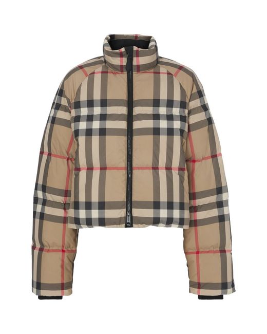 Burberry Cropped Puffer Jacket