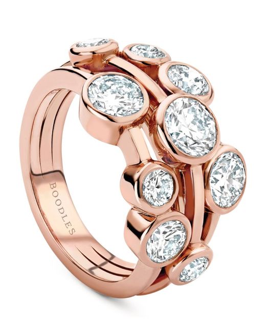 Boodles and Diamond Raindance Cluster Ring