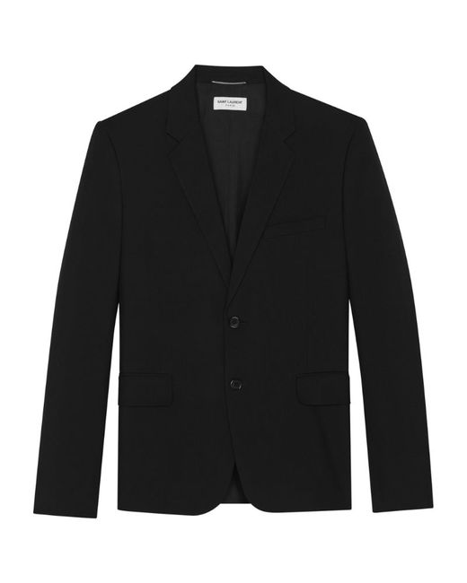 Saint Laurent Single-Breasted Jacket