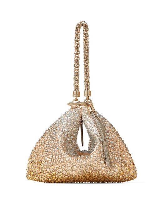 Jimmy Choo Crystal-Embellished Callie Clutch Bag