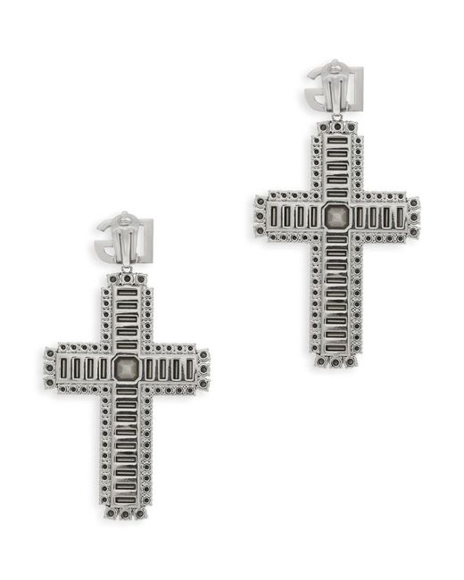 Dolce & Gabbana Crucifix Clip-On Earrings