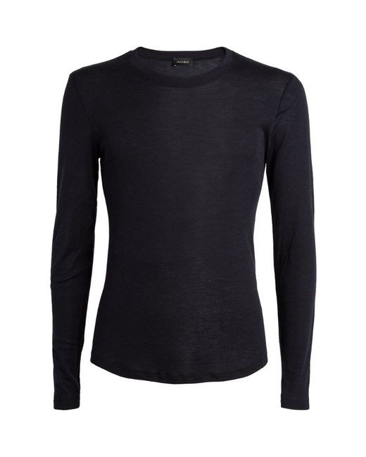 Hanro Silk-Cashmere Long-Sleeved T-Shirt