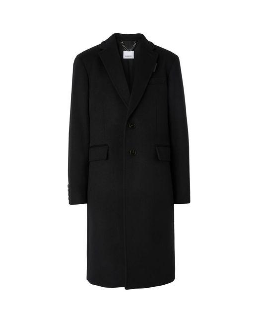 Burberry Wool-Cashmere Single-Breasted Coat