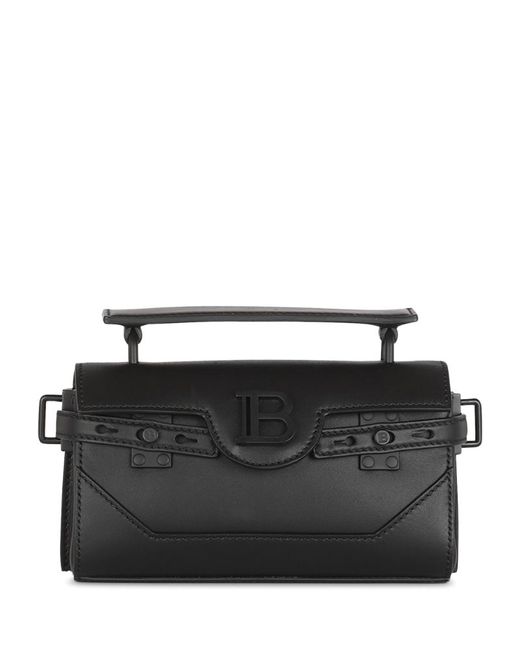 Balmain Leather B-Buzz 19 Shoulder Bag