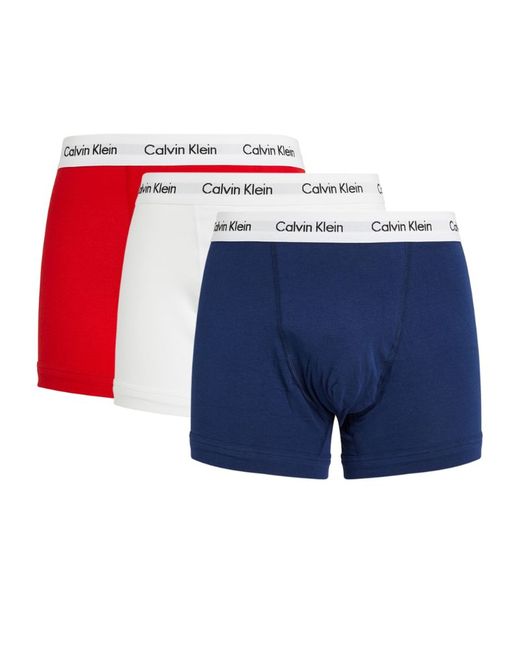 Calvin Klein Cotton Stretch Trunks Pack of 3