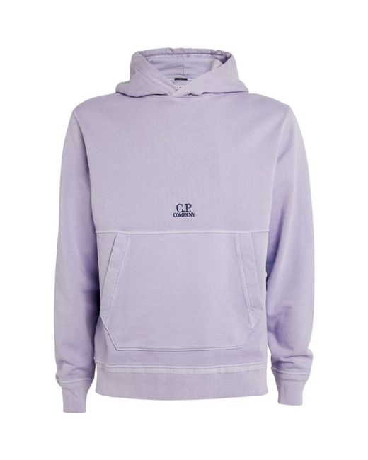 CP Company Embroidered-Logo Hoodie