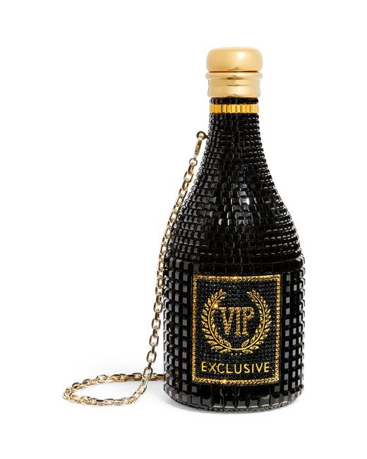 Judith Leiber Champagne Bottle VIP Clutch Bag
