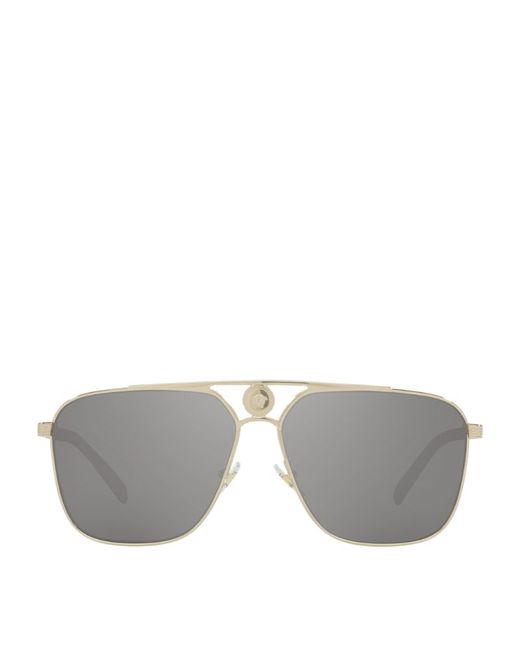 Versace Medusa Pilot Sunglasses