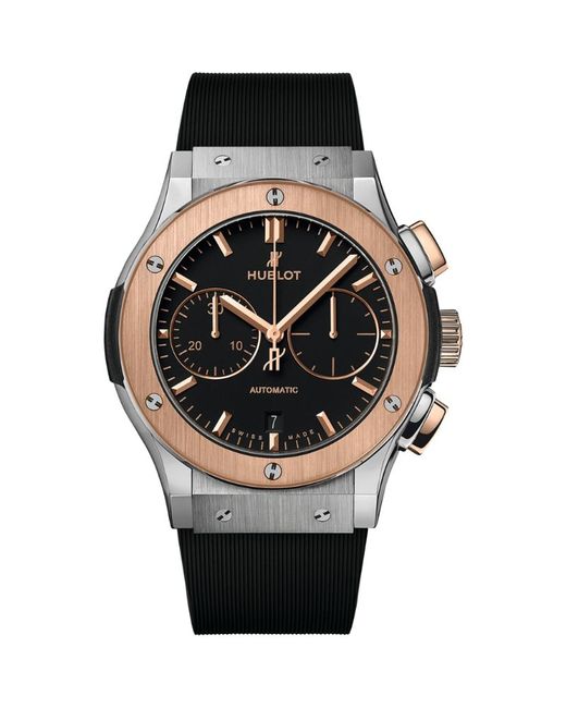 Hublot and King Gold Classic Fusion Chronograph Watch 45mm