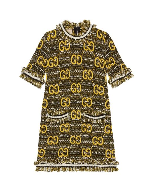 Gucci GG Jacquard Mini Dress