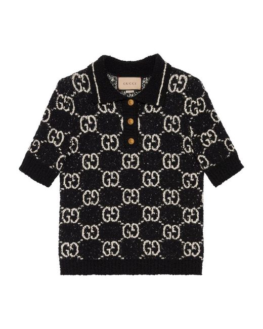 Gucci GG Jacquard Polo Shirt