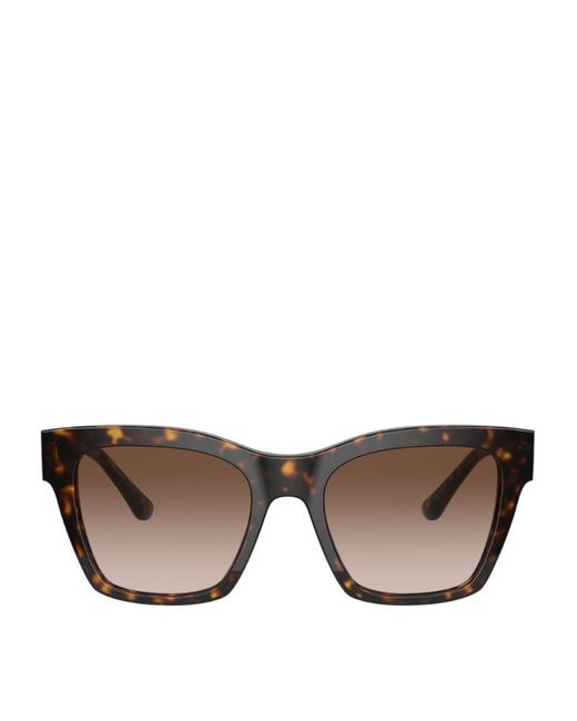 Dolce & Gabbana Tortoiseshell Wayfarer Sunglasses