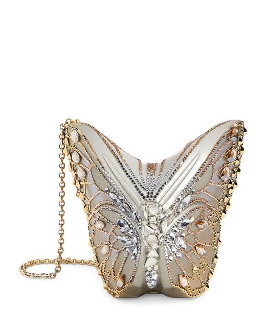 Judith Leiber Embellished Butterfly Clutch Bag