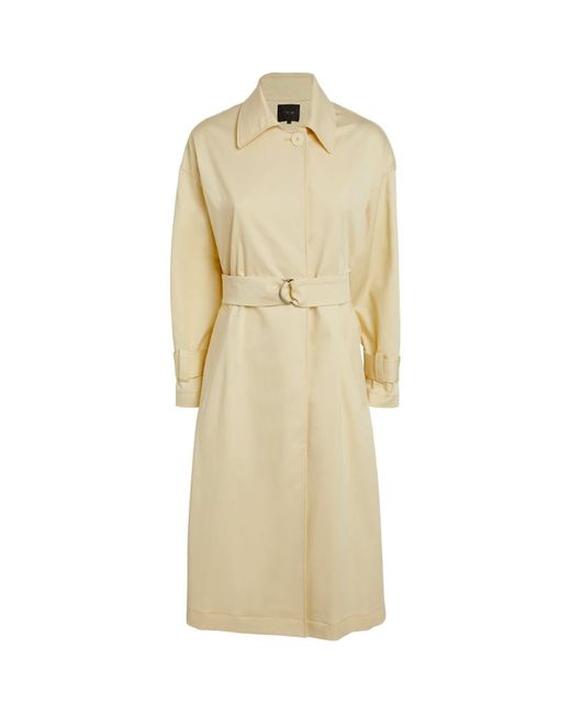 Maje Cotton-Blend Trench Coat
