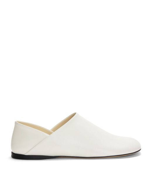 Loewe Leather Toy Loafers