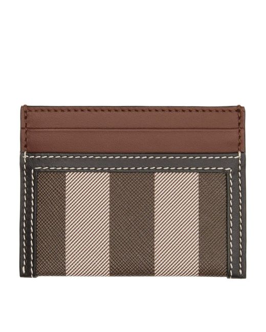 Burberry Two-Tone Card Holder