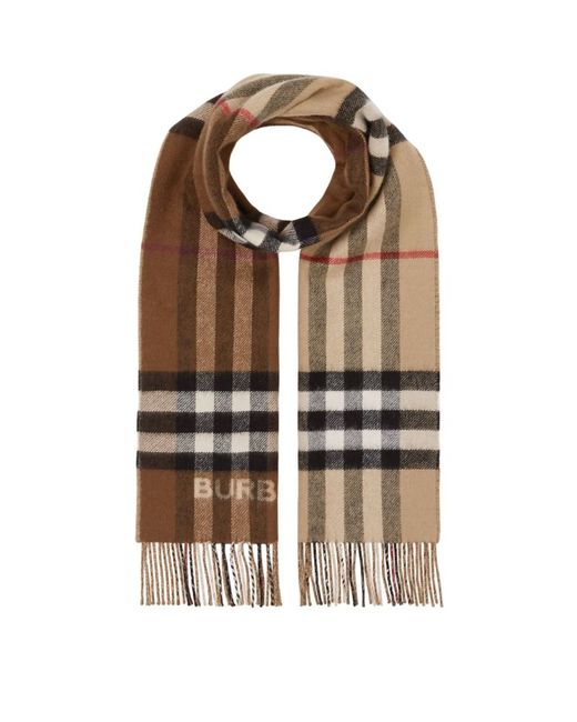 Burberry Vintage Check Contrast Scarf