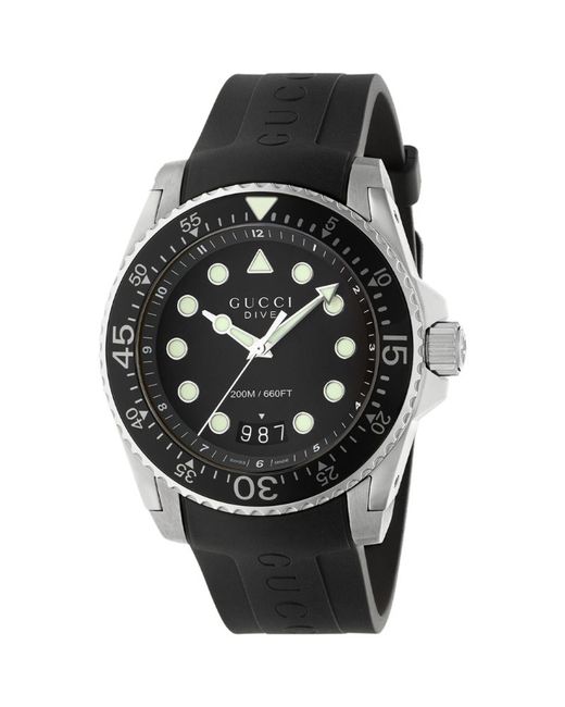 Gucci Steel Dive Watch 40mm