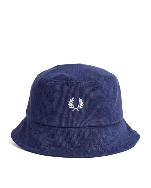 Fred Perry Logo Bucket Hat