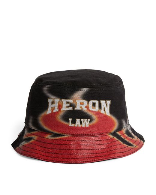 Heron Preston Flame Print Bucket Hat