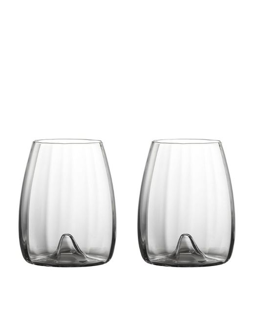 Waterford Set of 2 Elegance Optic Stemless Wine Glasses 520ml