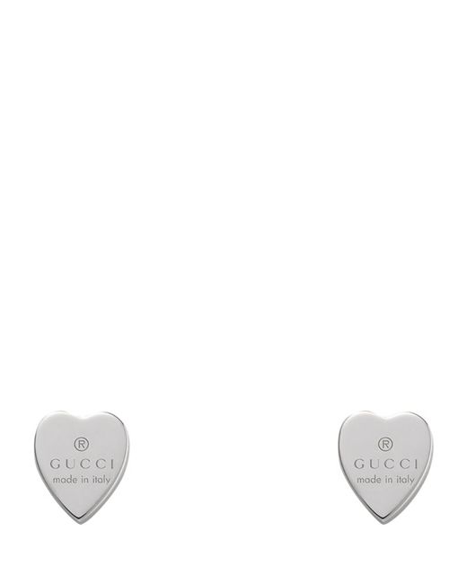 Gucci Trademark Heart Earrings