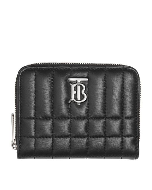 Burberry Leather Lola Zip-Around Wallet