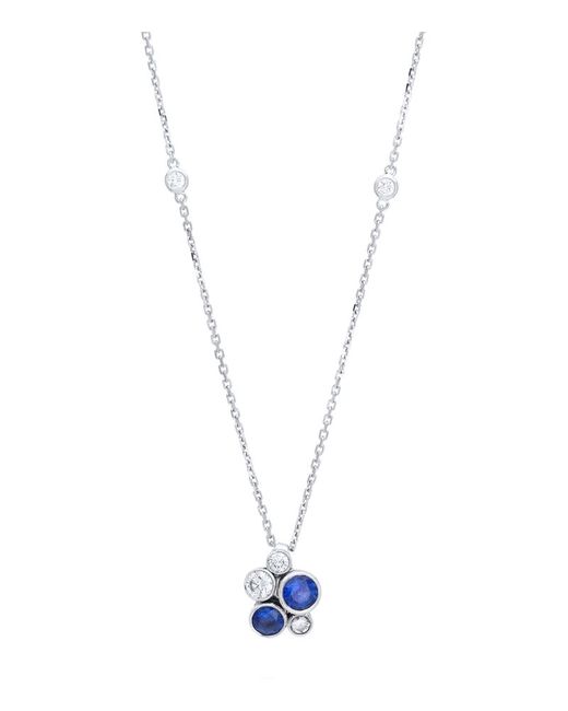 Boodles Diamond and Sapphire Raindance Necklace