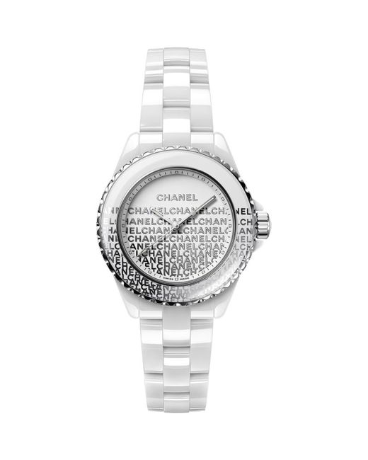 Chanel Ceramic and Steel J12 Wanted de Watch 33mm