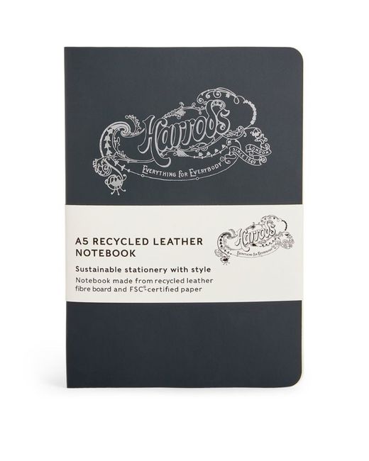 Harrods Recycled Leather Notebook