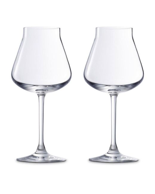 Baccarat Chateau White Wine Glasses Set of 2