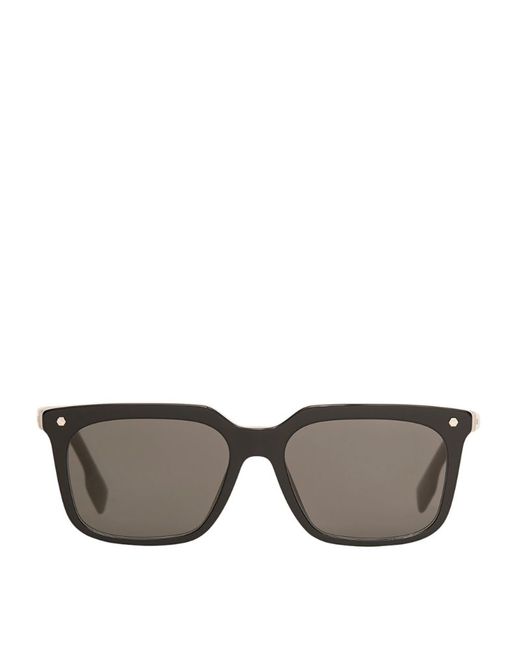 Burberry Icon Stripe Square Sunglasses