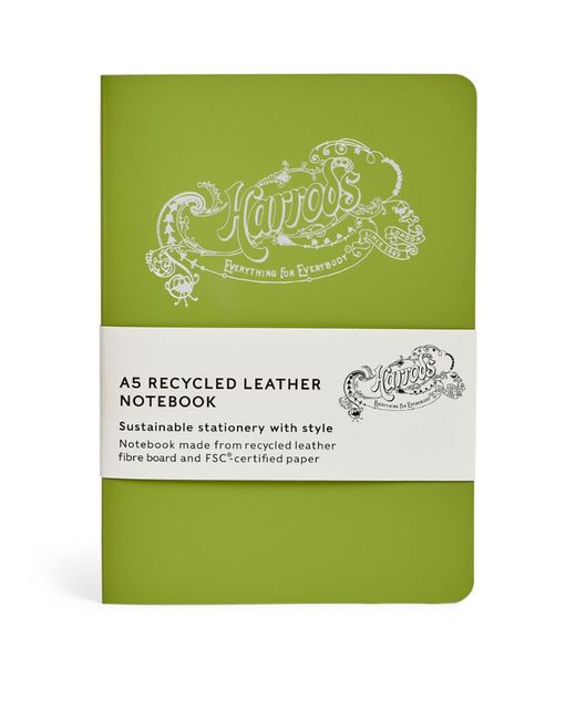 Harrods Recycled Leather Notebook